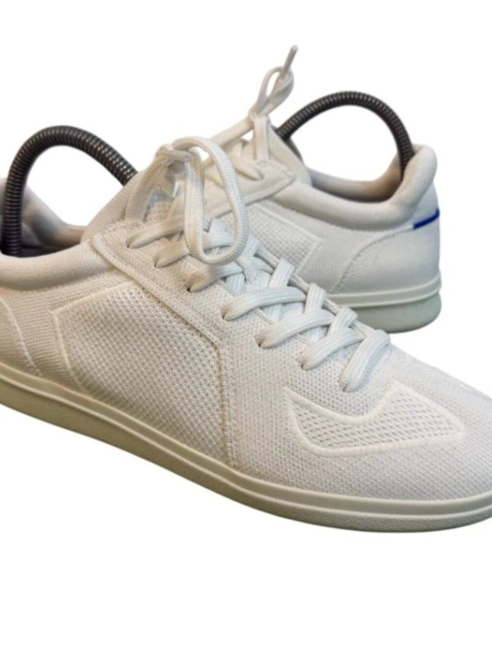 Rothy's The RS01 Sneaker White Knit Athletic Shoes Mens Size 7